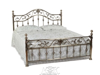 Кровать 9906 (140*200 см) Античная бронза