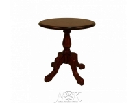 MK-TBL01. Daisy table (массив красного дерева) NBA Pecan M (итал. орех) 60*60*62 см