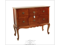 MK-SB01. Roland sideboard (массив красного дерева) ANTIQUE (вишня)  100*40*90 см