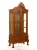 CAB04/DISP. Henry 2 D display cabinet. Витрина двухдверная (массив кр. д.) NBA Pecan M (итал.орех) 90*43*206 см